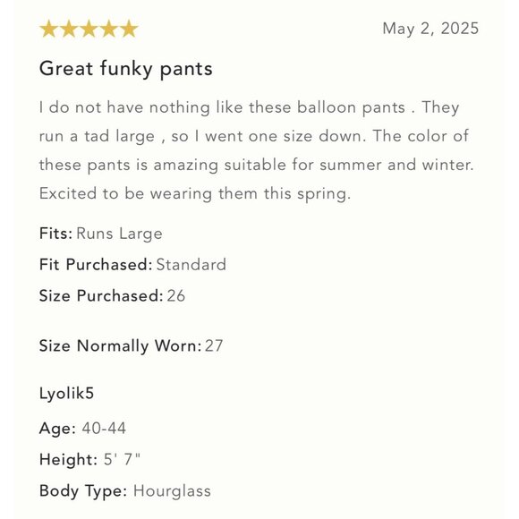 NWT Size 27 - Anthropologie Pilcro Pleated High-Rise Balloon-Leg (NWT US$ 148) - Picture 10 of 16